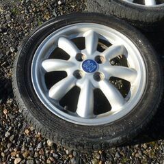 ミニライト　タイヤ付　ミラジーノ　ダイハツなど　4.5J15　4本