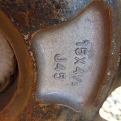 ミニライト　タイヤ付　ミラジーノ　ダイハツなど　4.5J15　4本