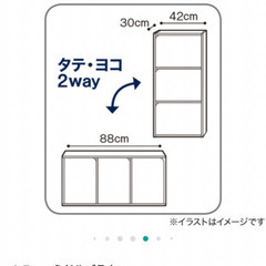 お取引中 ニトリ扉付きカラーボックス Hana 中頭の収納家具 カラーボックス の中古あげます 譲ります ジモティーで不用品の処分