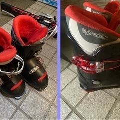 スキー靴　スキー板　セット　子供用ジュニア