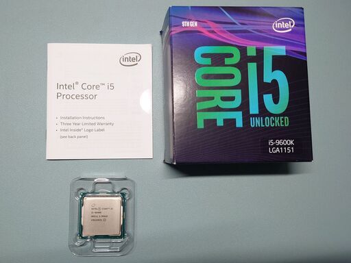 CPU　i5-9600k