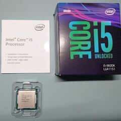 CPU　i5-9600k