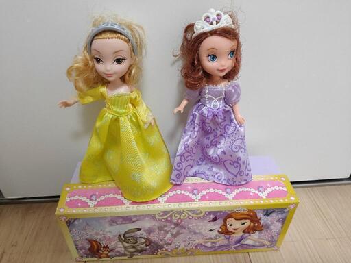 新品同様 プリンセスソフィア人形セット みたざわ園芸 樟葉のフィギュアの中古あげます 譲ります ジモティーで不用品の処分