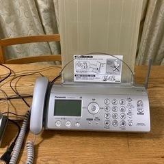 FAX電話機・パナソニック】KX-PW505-S・説明書付き（ジャンク）