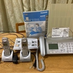 【FAX電話機・パナソニック】KX-PW505-S・説明書付き（...