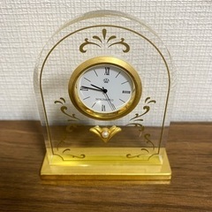 【ネット決済・配送可】ミキモト　置時計