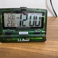 【ネット決済・配送可】L.L.Bean エルエルビーン　トラベル時計