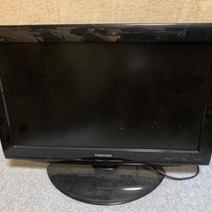 TOSHIBA 22RＥ2 LED TVリモコン無し