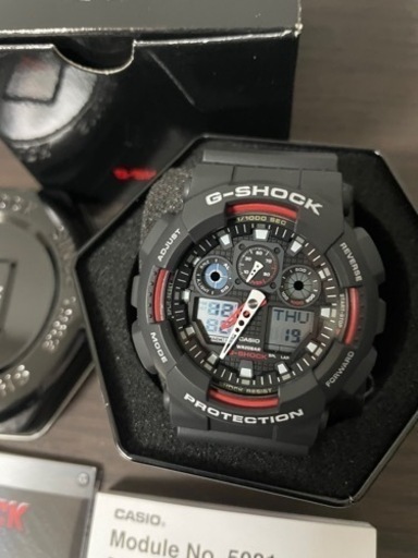 【新品・未使用】保証付CASIO G-SHOCK GA-100-1A4