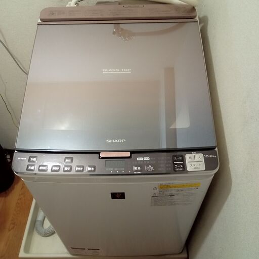 【近日中処分】洗濯乾燥機 シャープ SHARP ES-PX10B　洗濯10kg　乾燥4.5kg　2017年製
