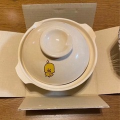 新品　チキンラーメンひよこちゃん土鍋