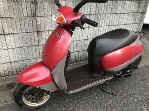 ホンダ　タクト　タイヤ新品　50cc 原付　dio 2スト　2サイクル　バイク　シート張り替え　世田谷から　自賠責つき
