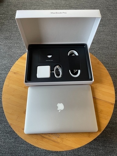 ノートパソコン MacBookPro 15 inch i7 2.6 GHz / 16GB / 500GB SSD / US keyboard / MacOS Big Sur \u0026 Windows10 Pro
