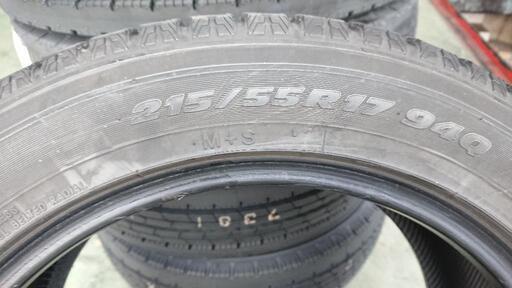 中古スタッドレス17インチタイヤのみ