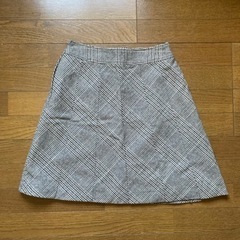 昭和レトロなスカート　ツイード　ウェスト63