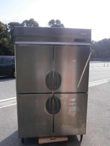 ☆中古品 フクシマ（福島工業） 業務用冷凍庫 URN-124FMD3 2012年製 1200ｘ650ｘ1950ｍｍ 三相200Ｖ 動作確認済み☆