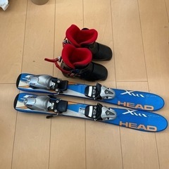 幼児用スキー板　スキー靴セット
