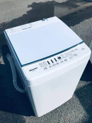 ♦️EJ768番 Hisense全自動電気洗濯機 【2018年製】