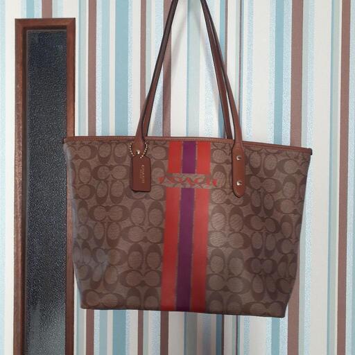 美品　COACH　鞄　コーチ　バック　ブランドバック　トートバッグ