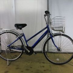 B611　限定特価　整備済み★ブリヂストン　アルベルト　ブルー★ 中古自転車 【26インチ 】