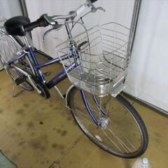 B611　限定特価　整備済み★ブリヂストン　アルベルト　ブルー★ 中古自転車 【26インチ 】