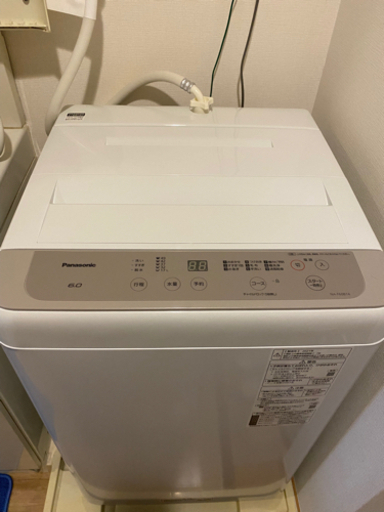 【値下げ中】2021年製　Panasonic 洗濯機　NA-F60B14