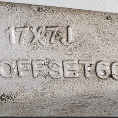 マツダ純正17インチホイールスタッドレス4本セット