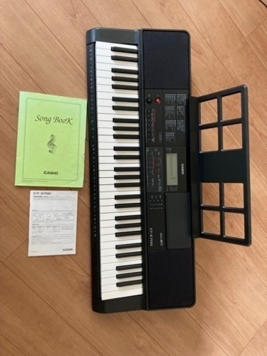 (お値下げしました)電子ピアノ　CASIO CT-X700　（2020年3月購入品）