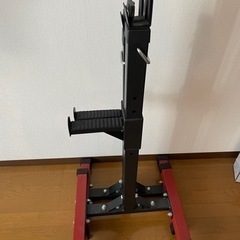 インクラインベンチ　収納型ラック　シャフト10kg プレート各種