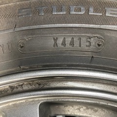 スタッドレスタイヤセット　バリ溝　175/65R 15