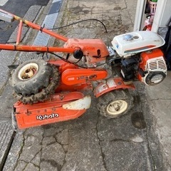 クボタ耕耘機　管理機　マイグッディ　ＴＡ６ ＲＡネギロータリー１８付 引き取り限定　（自社便有）　千葉市原市