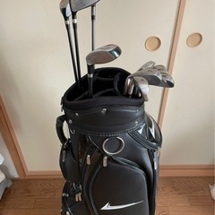 【ネット決済】ゴルフクラブセット男性用バッグ付きバックカバー有り