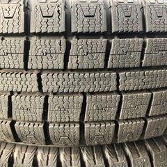 スタッドレスタイヤセット 日産純正 155/65R 13 バリ溝