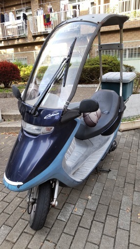 雨風しのげるデリバリー用に！屋根付きキャビーナ90 (要　小型二輪免許〜125cc