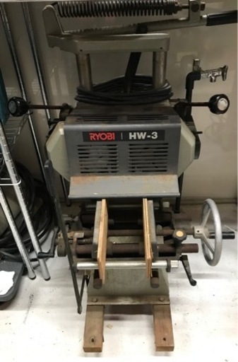 【中古】RYOBI 小型ホゾ取り HW-3