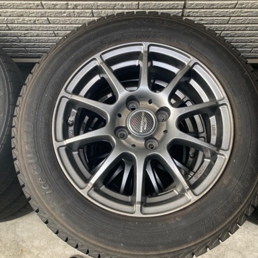 バリ溝 165/65R15 ダンロップ スタッドレスタイヤ 4本セット