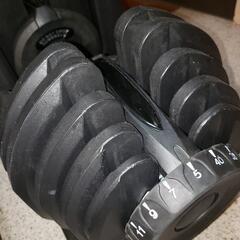 終了】アジャスタブルダンベル(40kg×2)