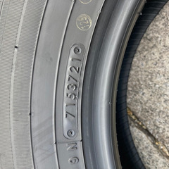 新車外し　195/65r15 ノーマルタイヤ　値段下げました。