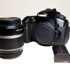 CANON AFデジタル一眼レフカメラ EOS 60D + 標準レンズ