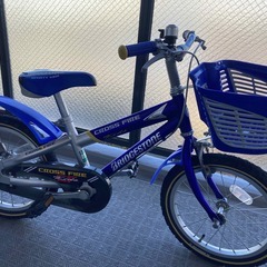【ネット決済】子供用自転車（16インチ, ブルー, ブリヂストン製）