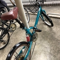 【商談成立】折り畳み自転車20インチ