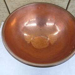 打出 銅 【打ち出し鍋】フランス 和菓子 洋菓子 直径35cm 2600g MADE