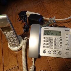 【中古】家庭用電話機　SANYO　TEL-DH4　子機１台付き