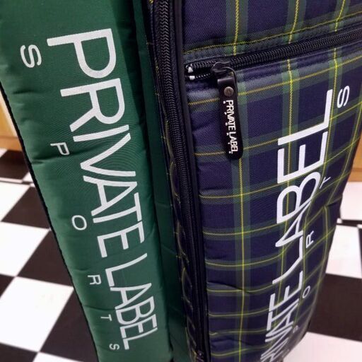タイムセール 半額 PRIVATE 小型 ゴルフ プライベートレーベル GOLF】 SPORTS LABEL ゴルフバッグ・キャディバッグ