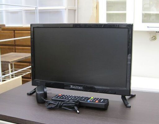 液晶テレビ 16V型 LED 2017年製 エスキュービズム SCT-16G01SR 札幌市手稲区