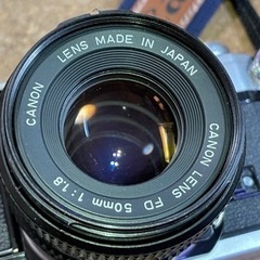 canon キャノン　AE-1 フィルム一眼レフカメラ　レンズ2本