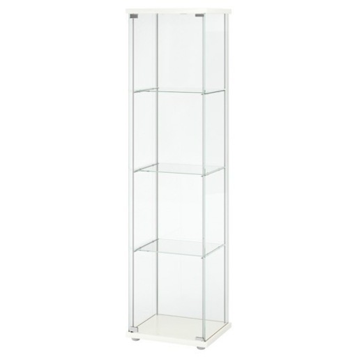 IKEA ガラス扉キャビネット3個セット - 収納家具