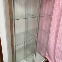【ネット決済】IKEA ガラス扉キャビネット3個セット