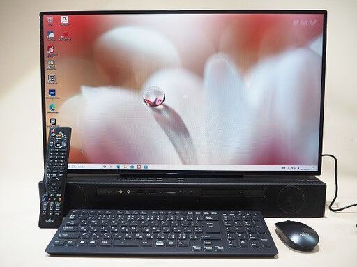 【苫小牧バナナ】FUJITSU/富士通 FMVF90E2B FMV ESPRIMO オールインワン デスクトップPC 27インチ 第10世代 2020年製♪