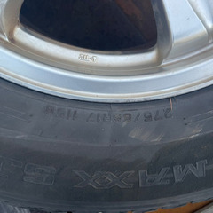 ランクル100純正タイヤ